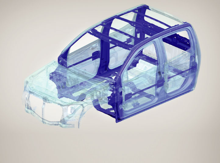 High tensile steel body